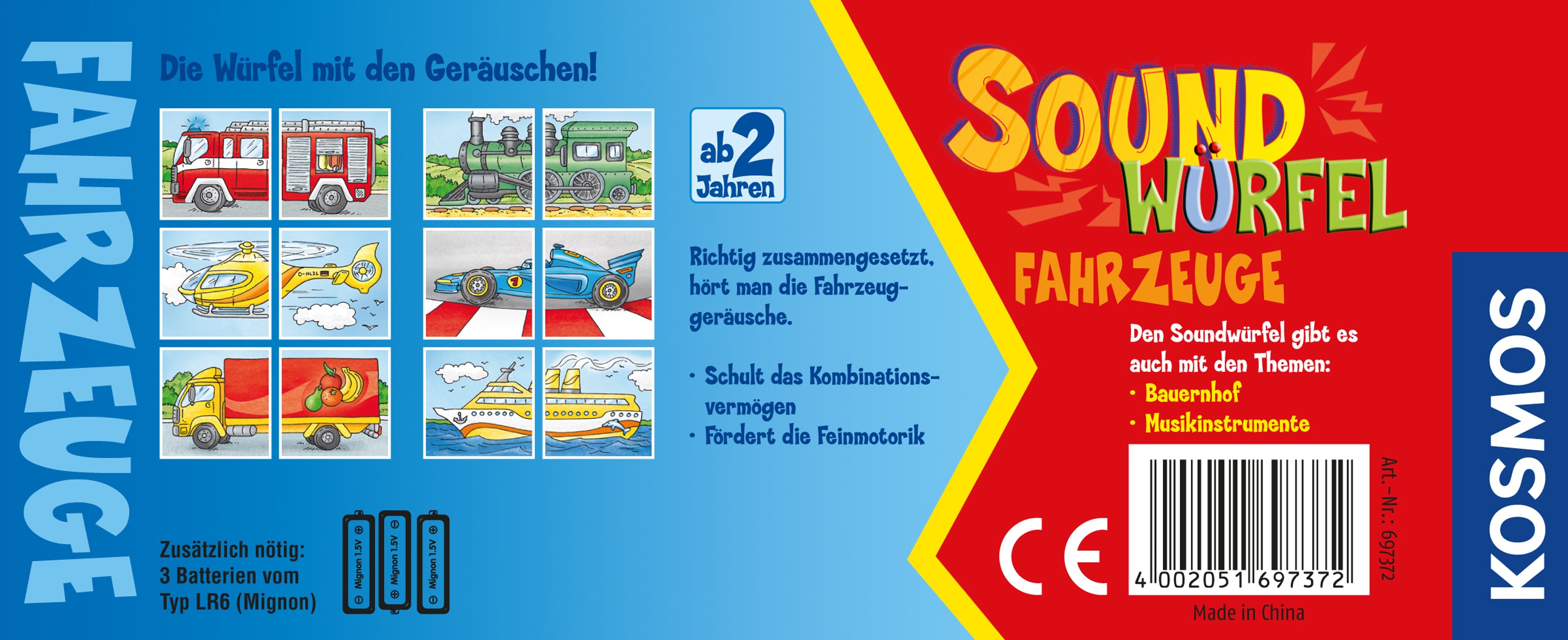 Soundwürfel Fahrzeuge