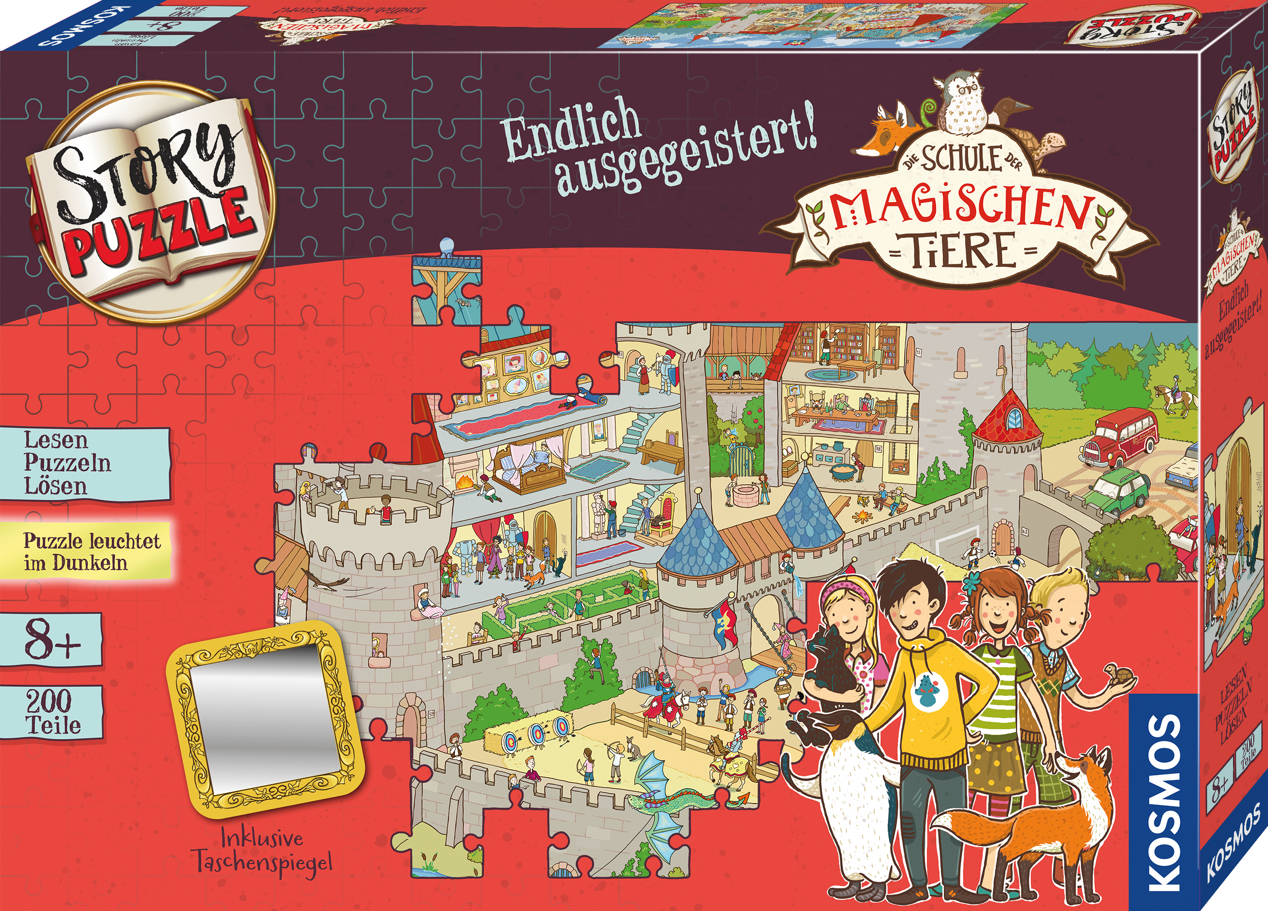 Story Puzzle: Die Schule der magischen Tiere - Endlich ausgegeistert!