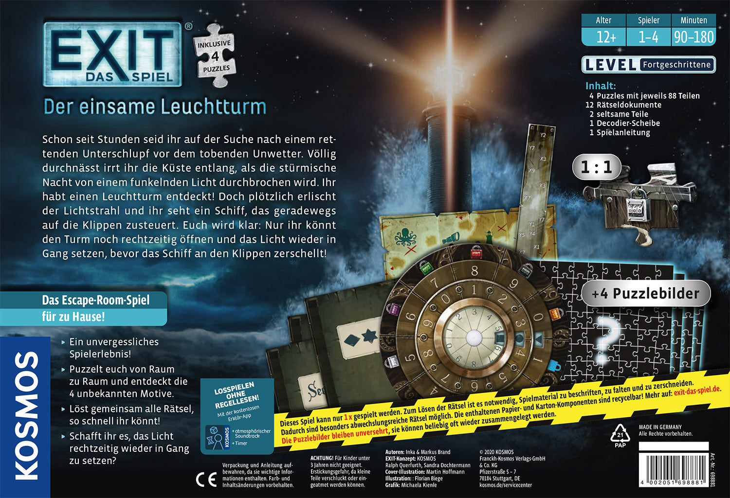 EXIT® - Das Spiel + Puzzle: Der einsame Leuchtturm