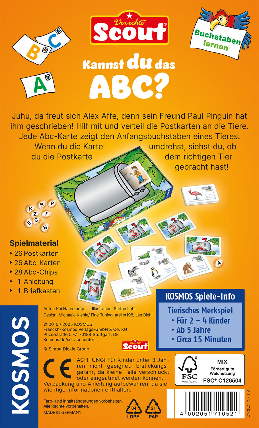 Scout Kannst du das Abc?
