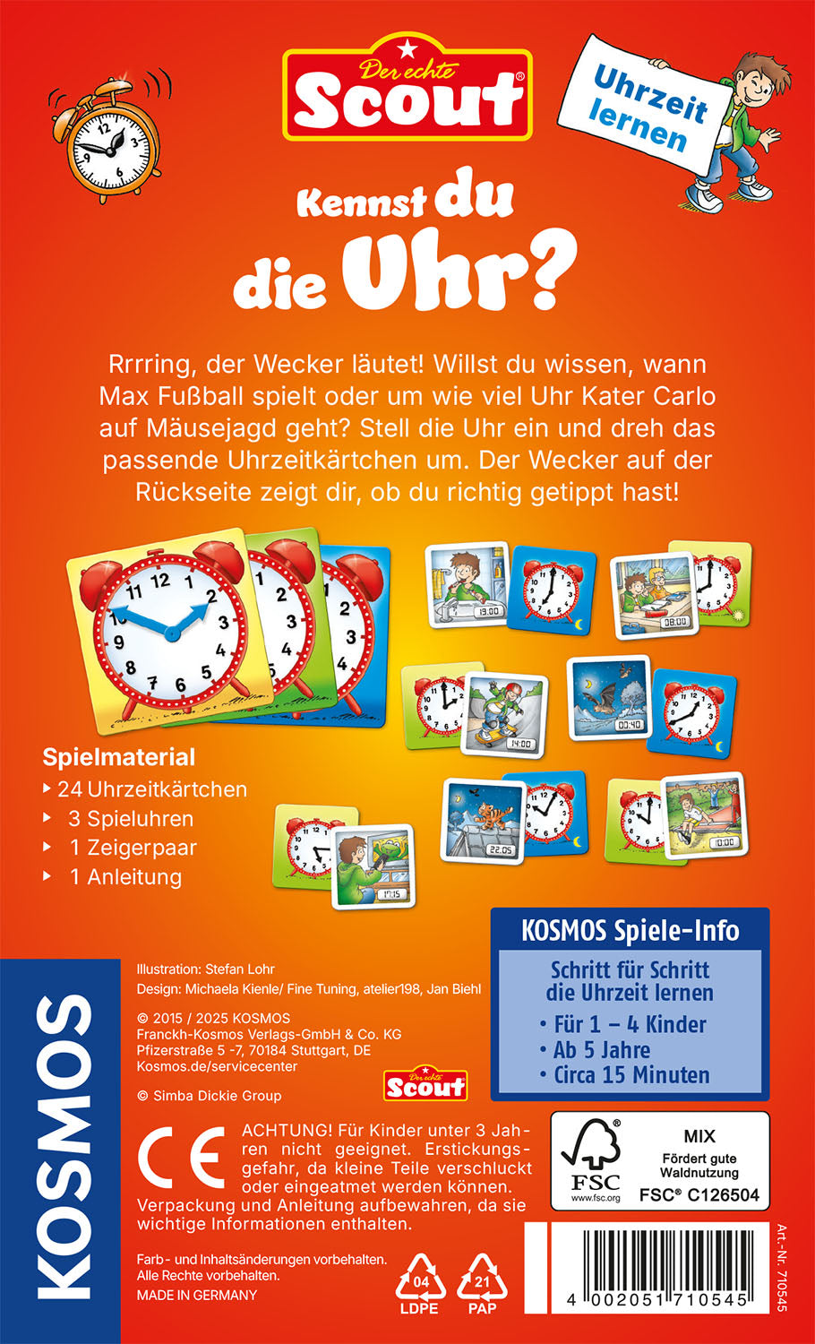 Scout Kennst du die Uhr?