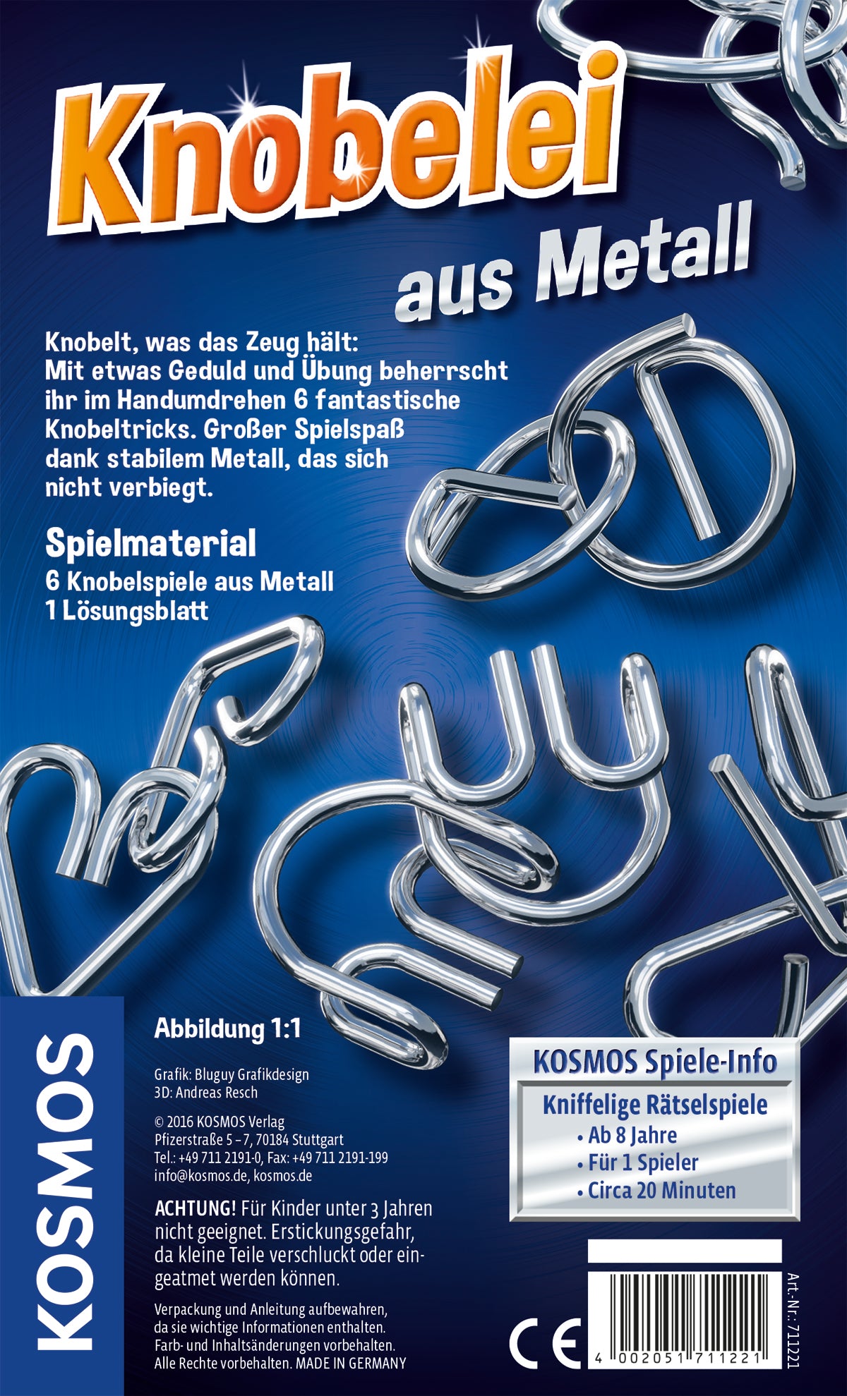 Knobelei aus Metall