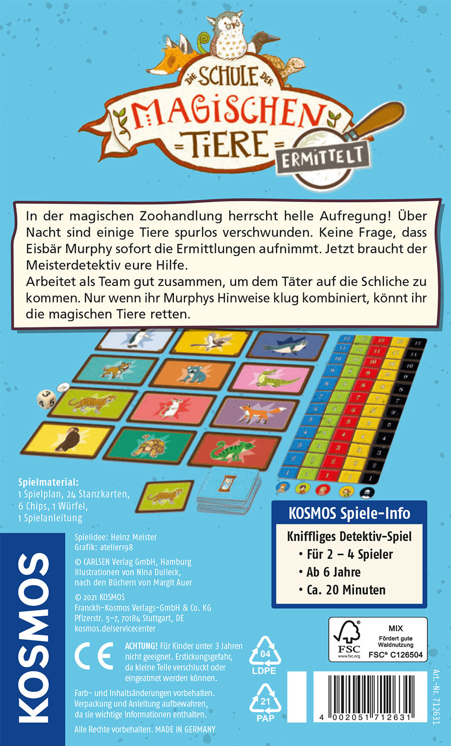 Die Schule der magischen Tiere ermittelt. Klarer Fall, Murphy!