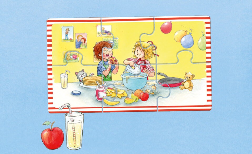Puzzlespaß beim Spielen