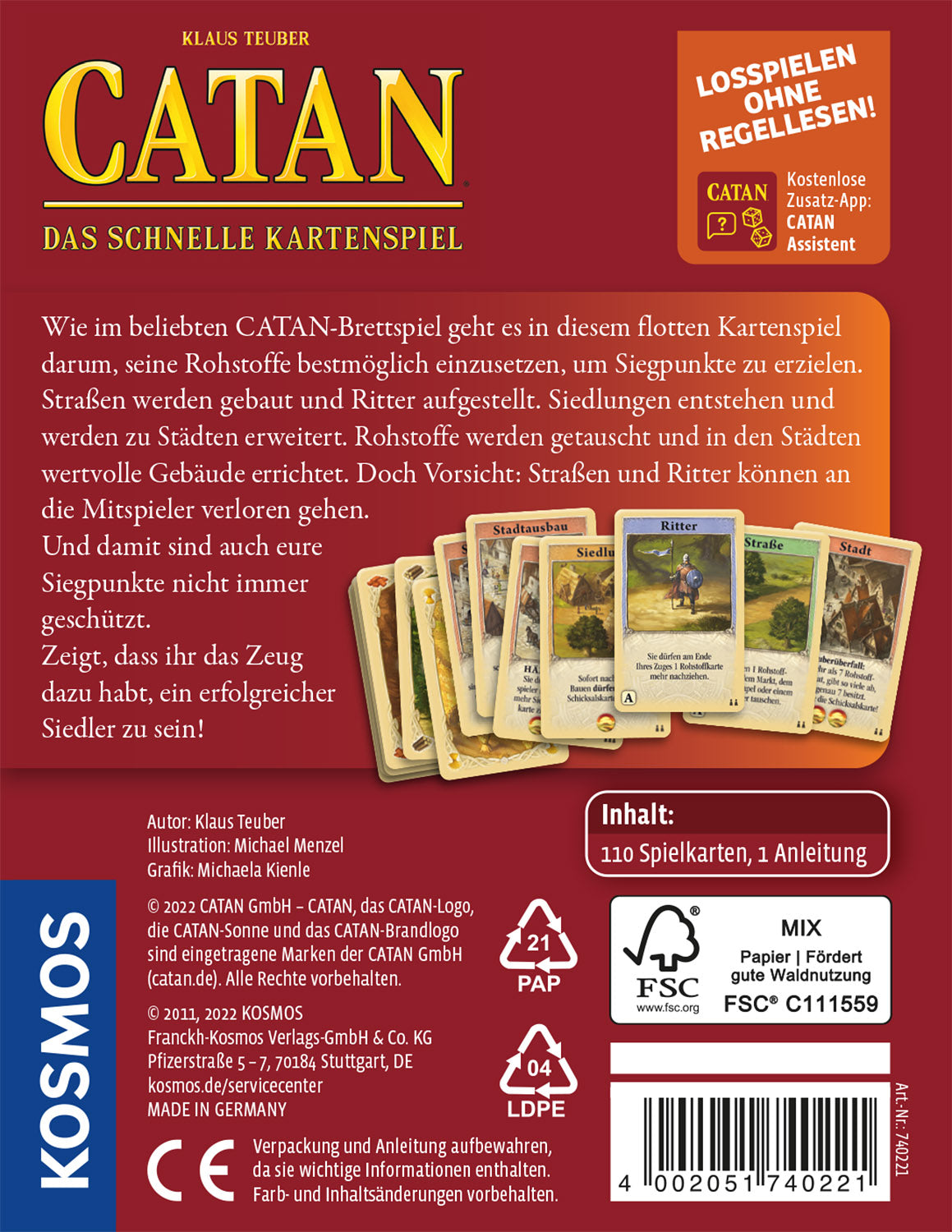 CATAN - Das schnelle Kartenspiel