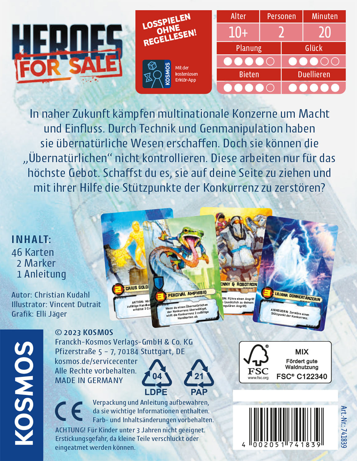 Heroes for sale