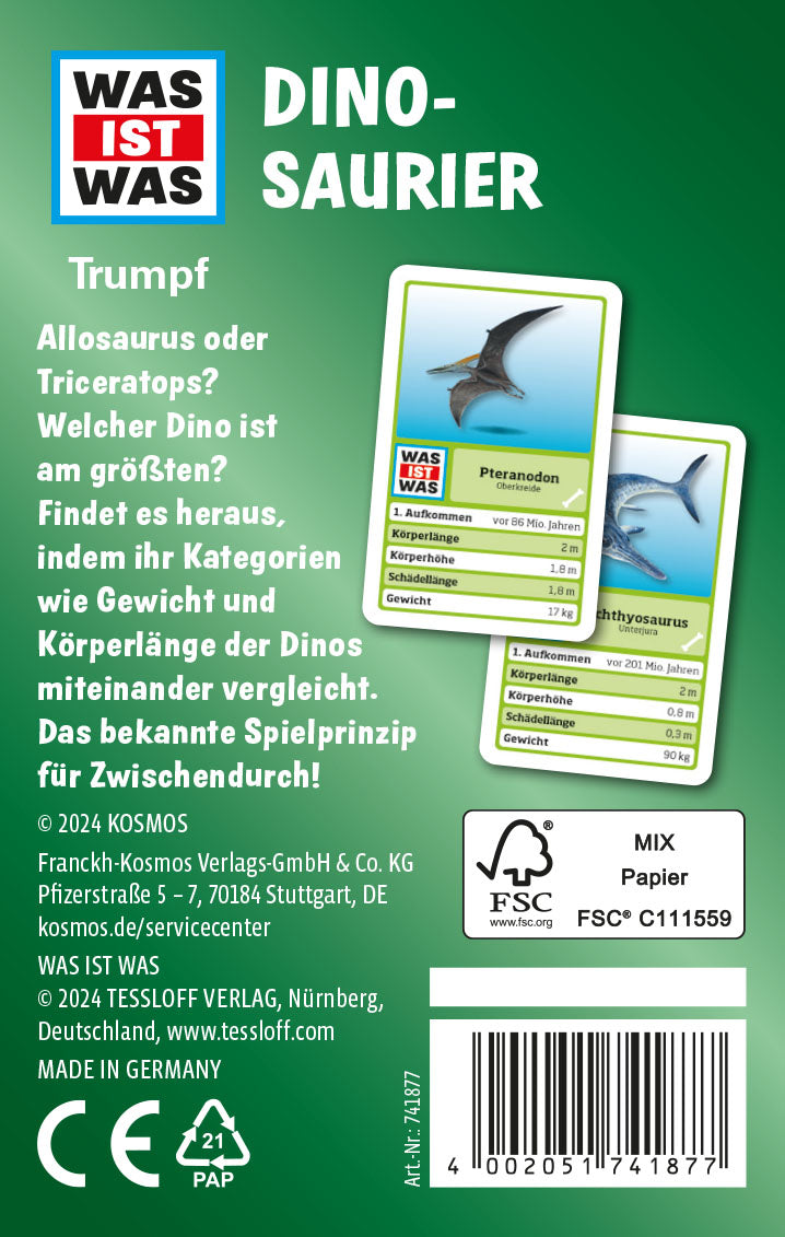WAS IST WAS Trumpf: Dinosaurier
