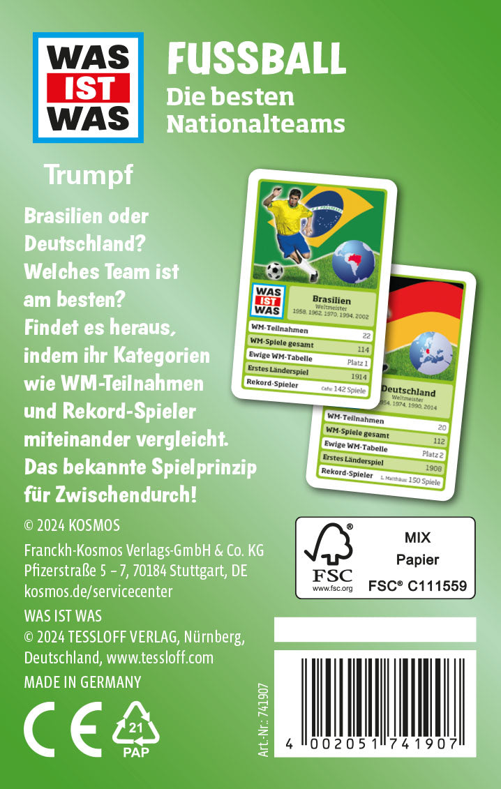 WAS IST WAS Trumpf: Fussball