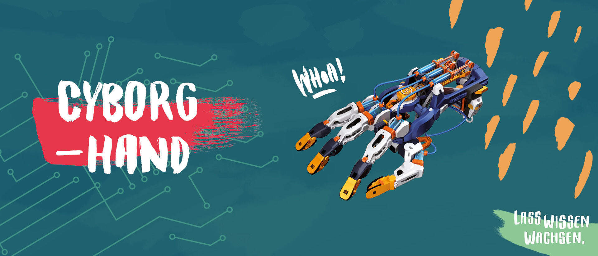 Cyborg-Hand Banner