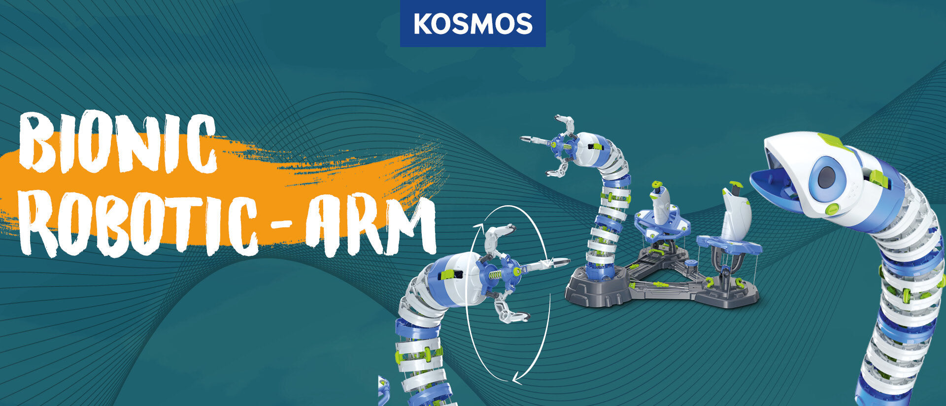 Bionic Robotic Arm Banner