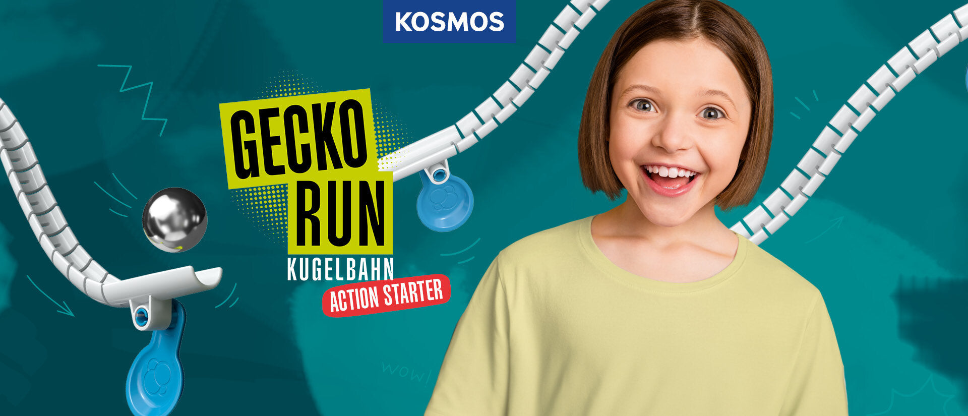Gecko Run Action Starter Banner
