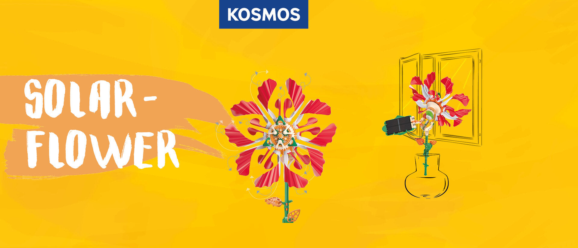 Solar-Flower Banner