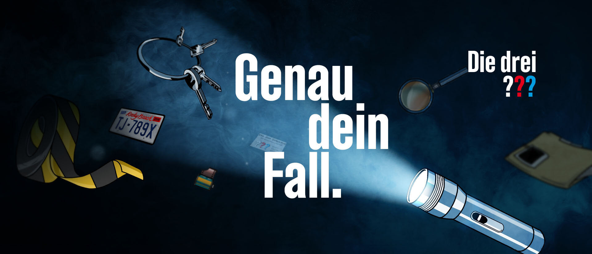 Die drei ??? Spionage-Kamera Banner