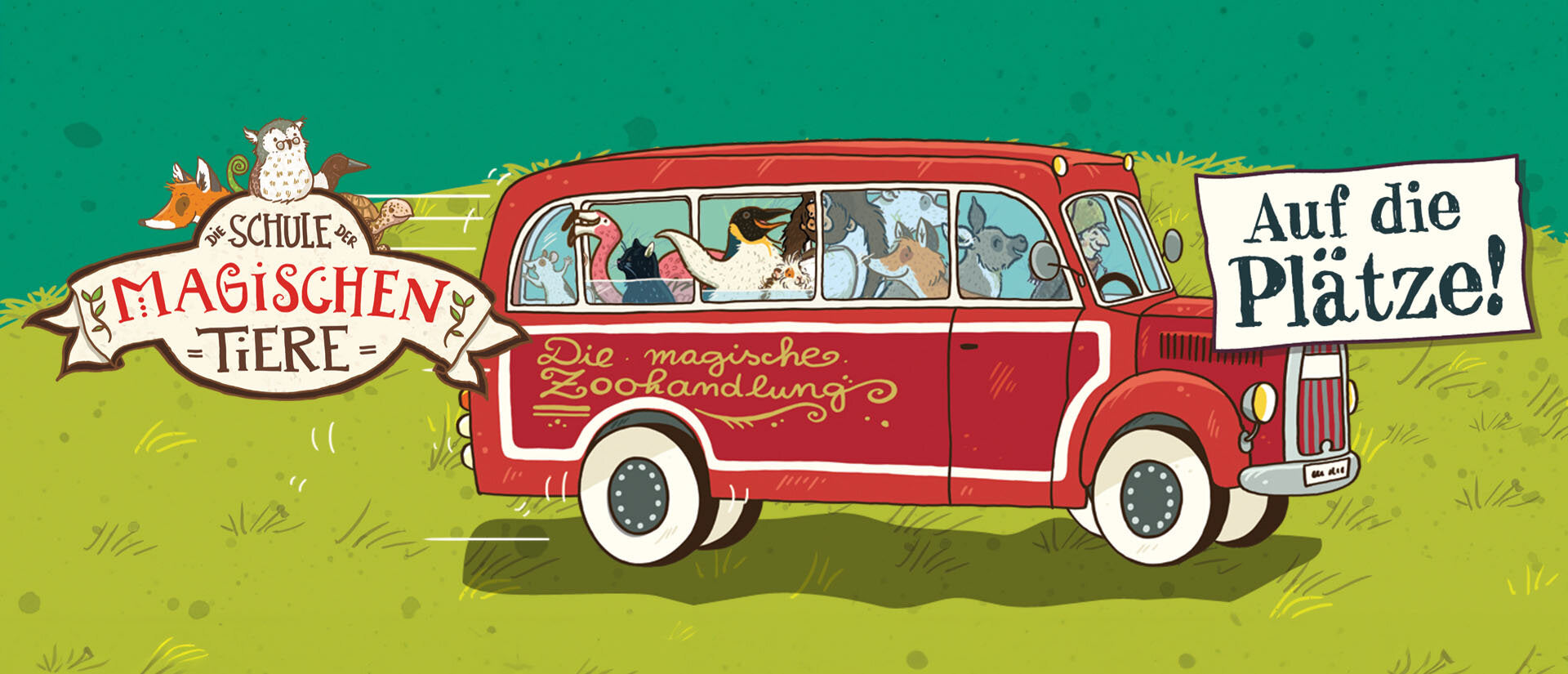 Die Schule der magischen Tiere - Auf die Plätze! Banner