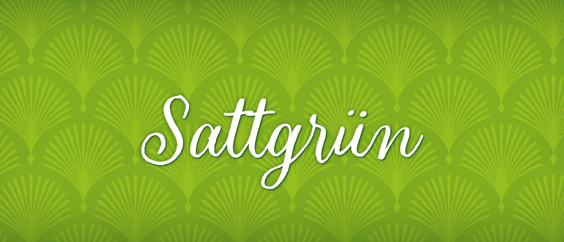 Sattgrün Banner