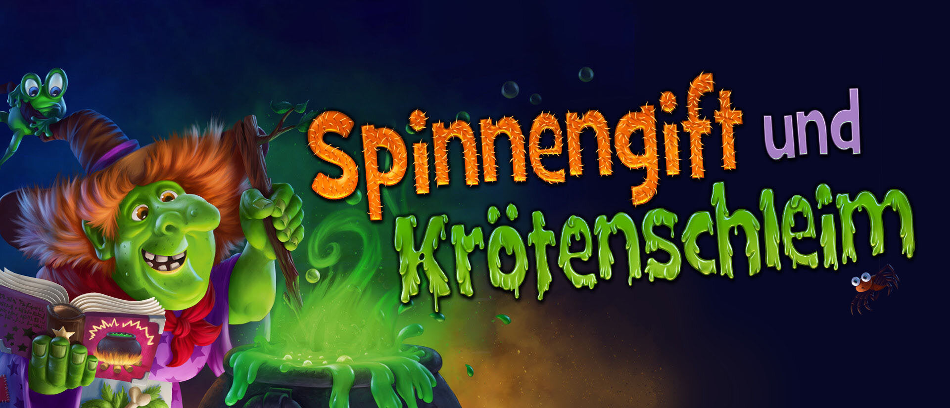Spinnengift und Krötenschleim Banner