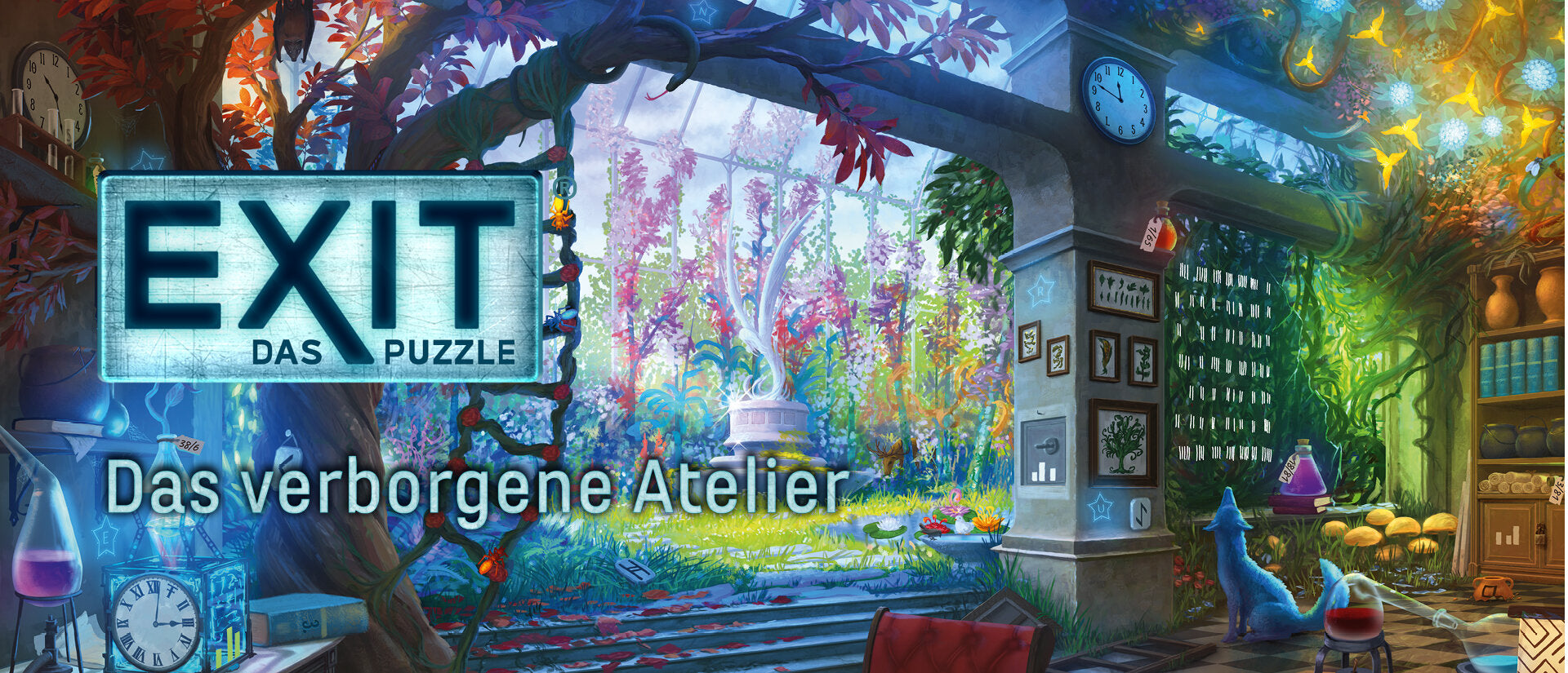 EXIT® - Das Puzzle: Das verborgene Atelier Banner
