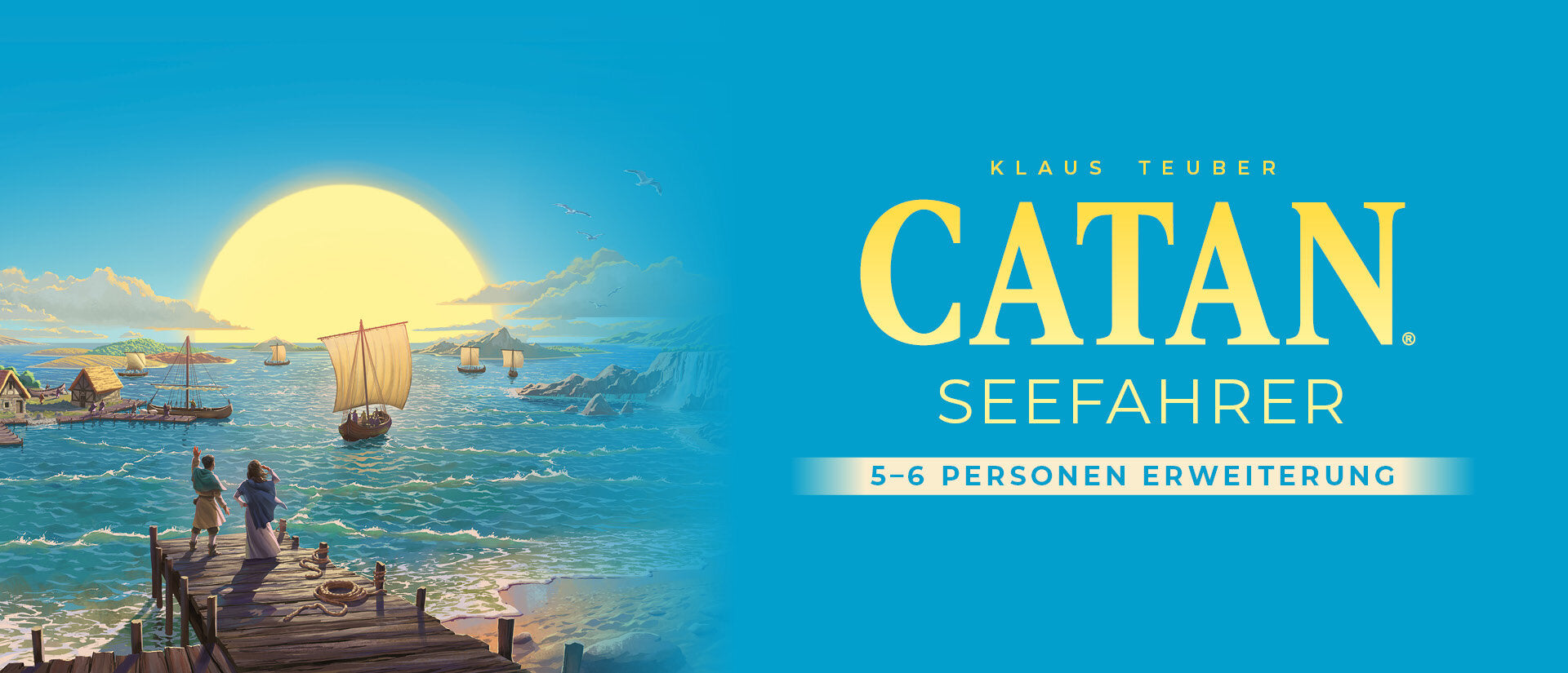 CATAN - Seefahrer - 5-6 Personen Erweiterung Banner