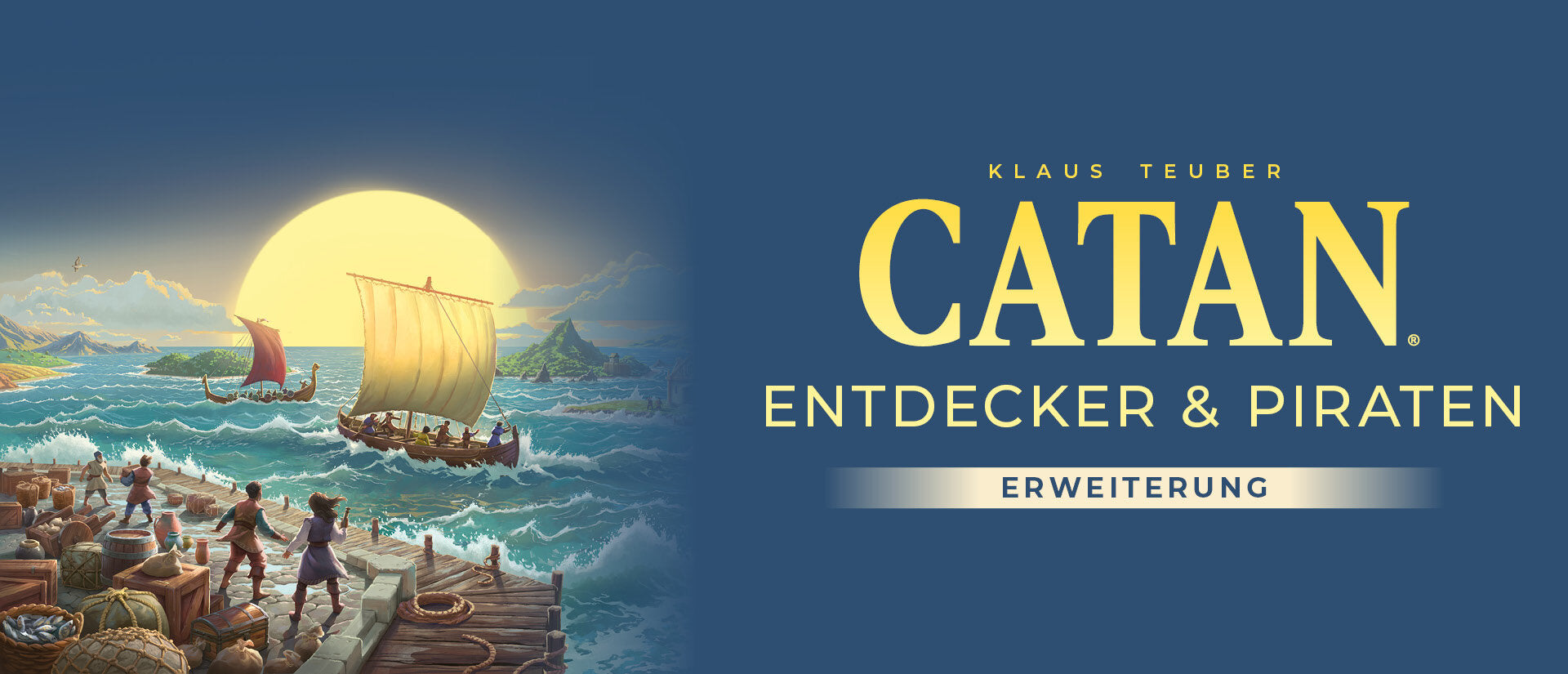 CATAN - Entdecker & Piraten - Erweiterung Banner