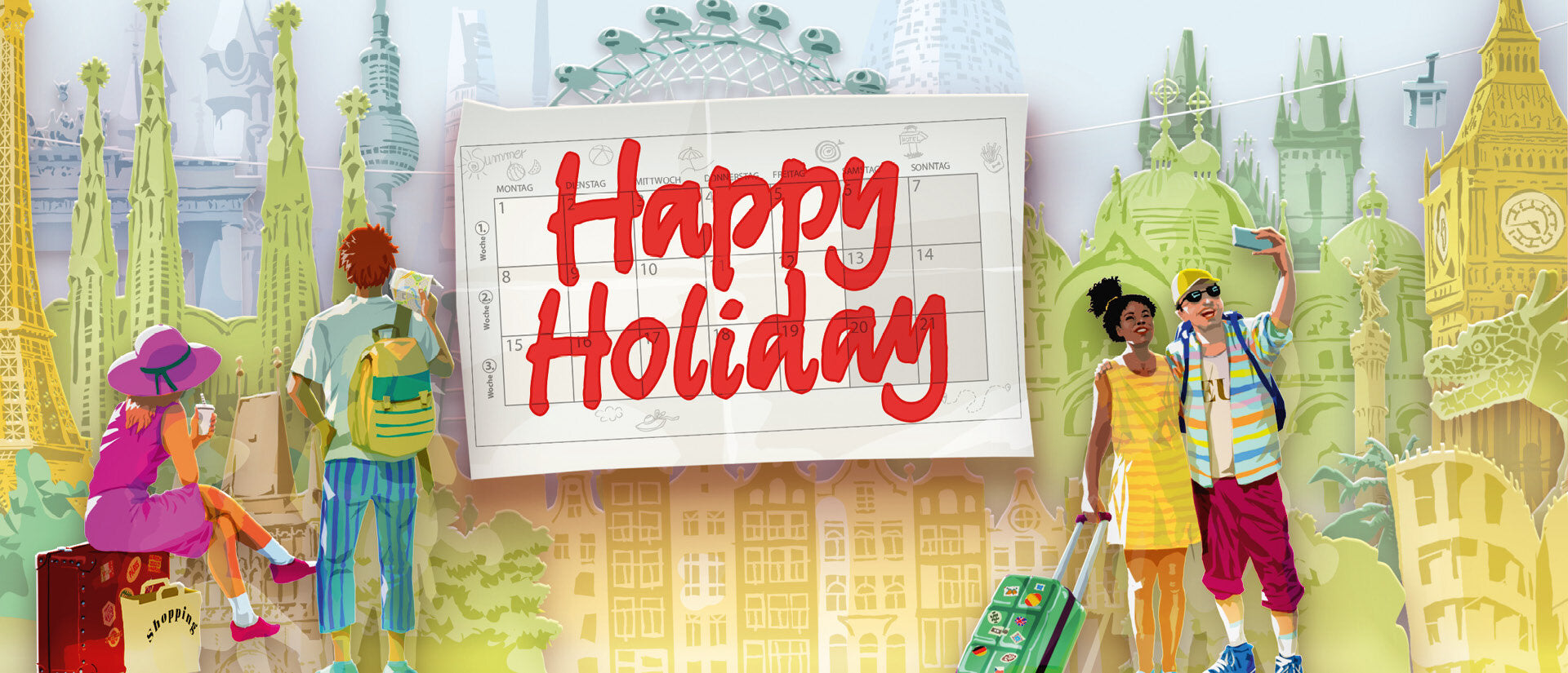 Happy Holiday Banner