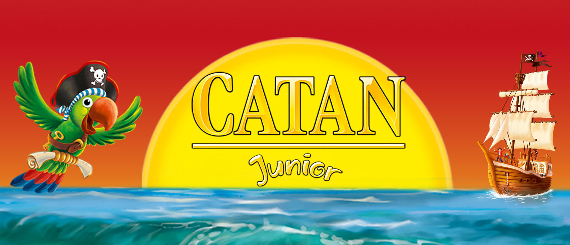 Catan Junior Mitbringspiel Banner