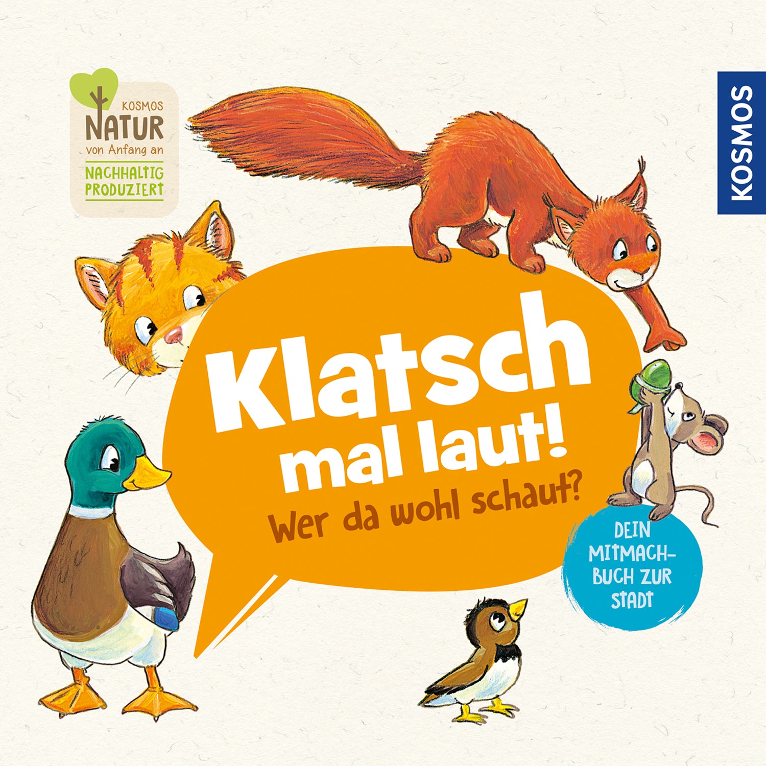 Clap loud! Who's watching? Your interactive city book