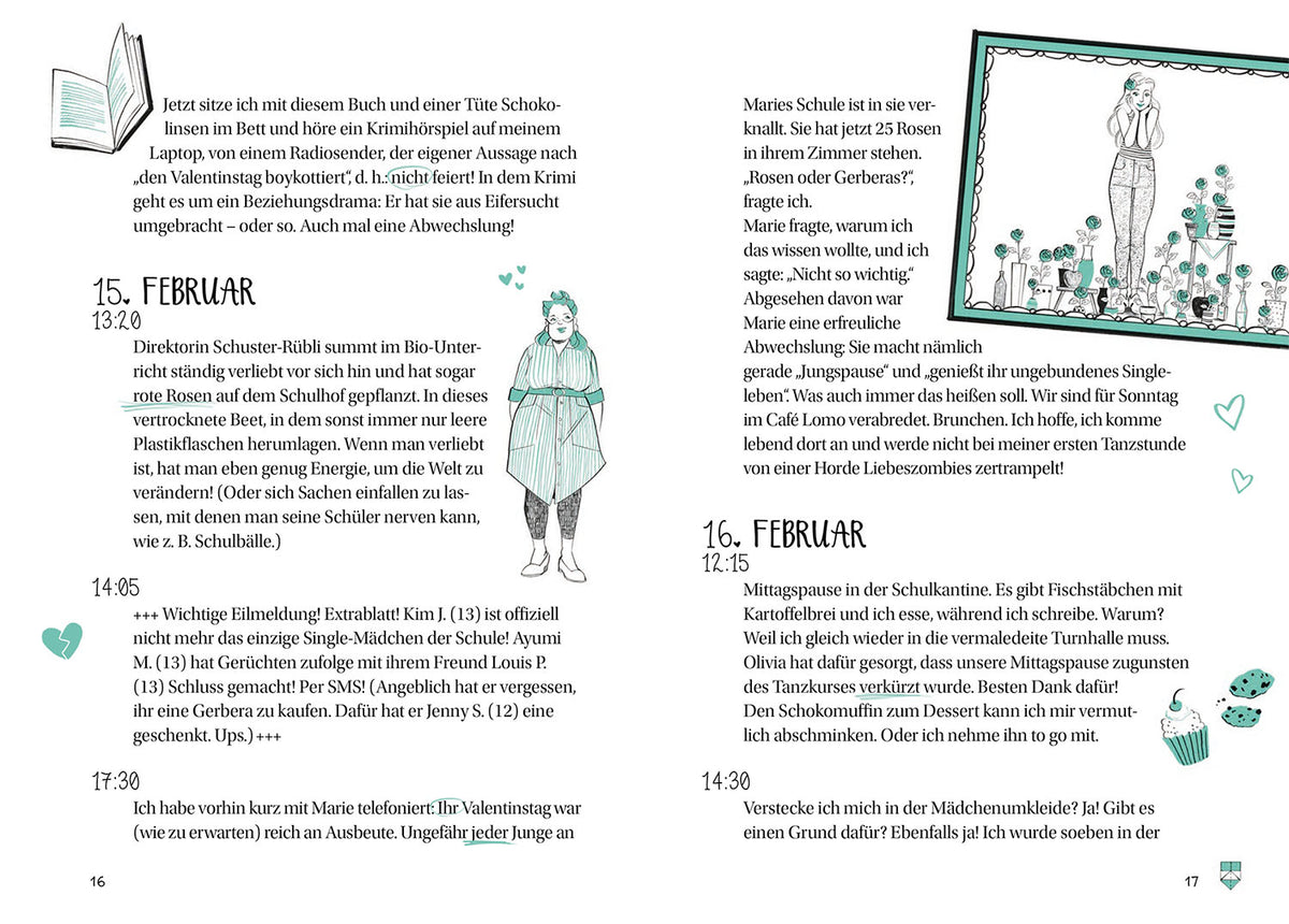 Die drei !!!, Kims Tagebuch