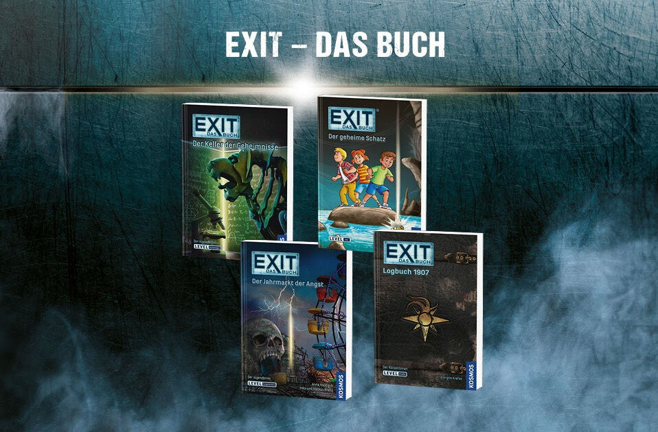 EXIT – Das Buch in drei Schwierigkeitsgraden