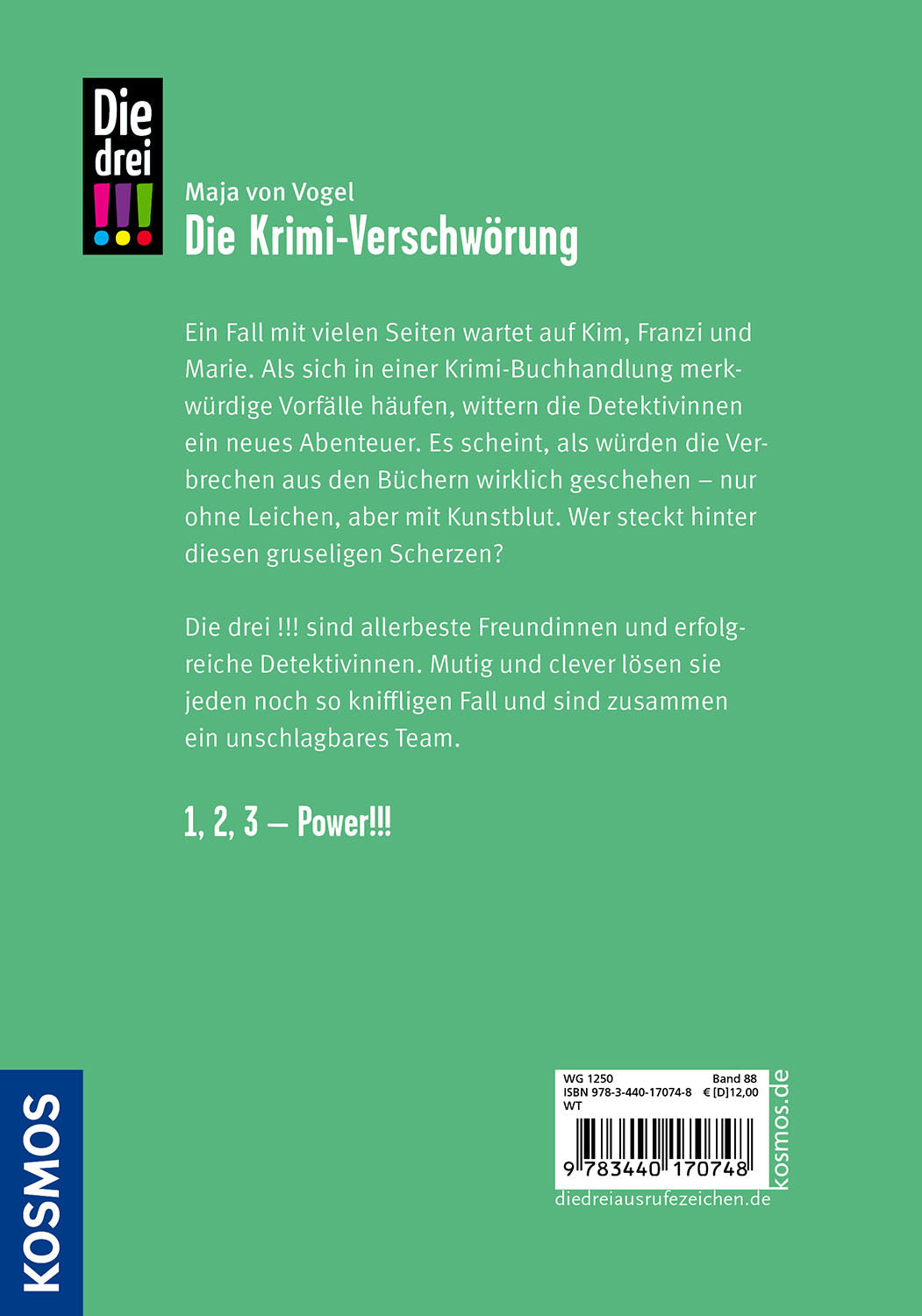 Die drei !!!, 88, Die Krimi-Verschwörung