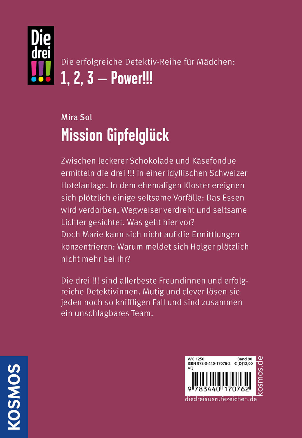 Die drei !!!, 90, Mission Gipfelglück