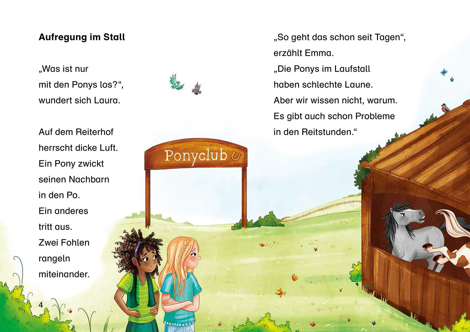 Sternenschweif, Bücherhelden 1. Klasse, Hilfe für die Ponys