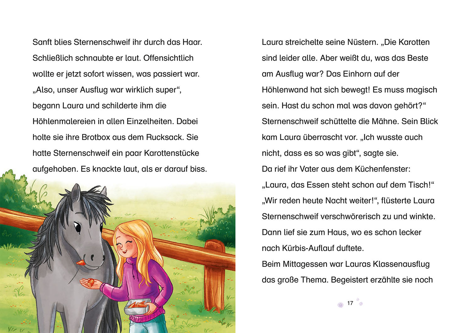 Sternenschweif, 73, Das Einhorn aus der Steinzeit