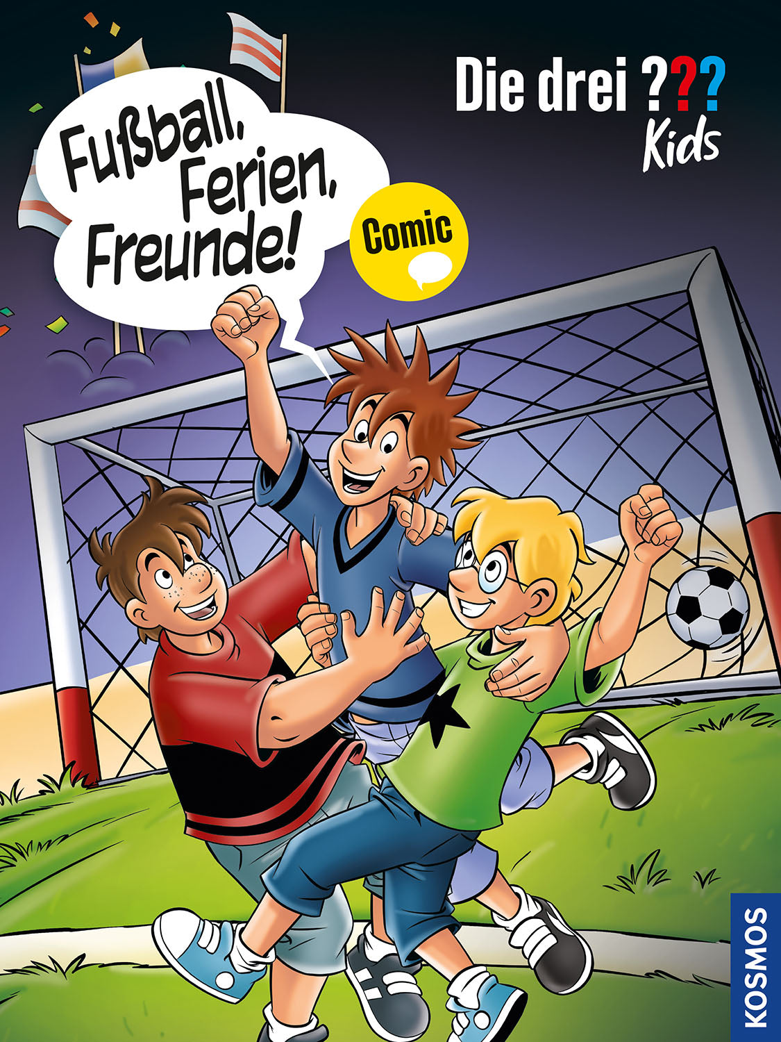 The Three Investigators Kids, Soccer, Vacation, Friends!