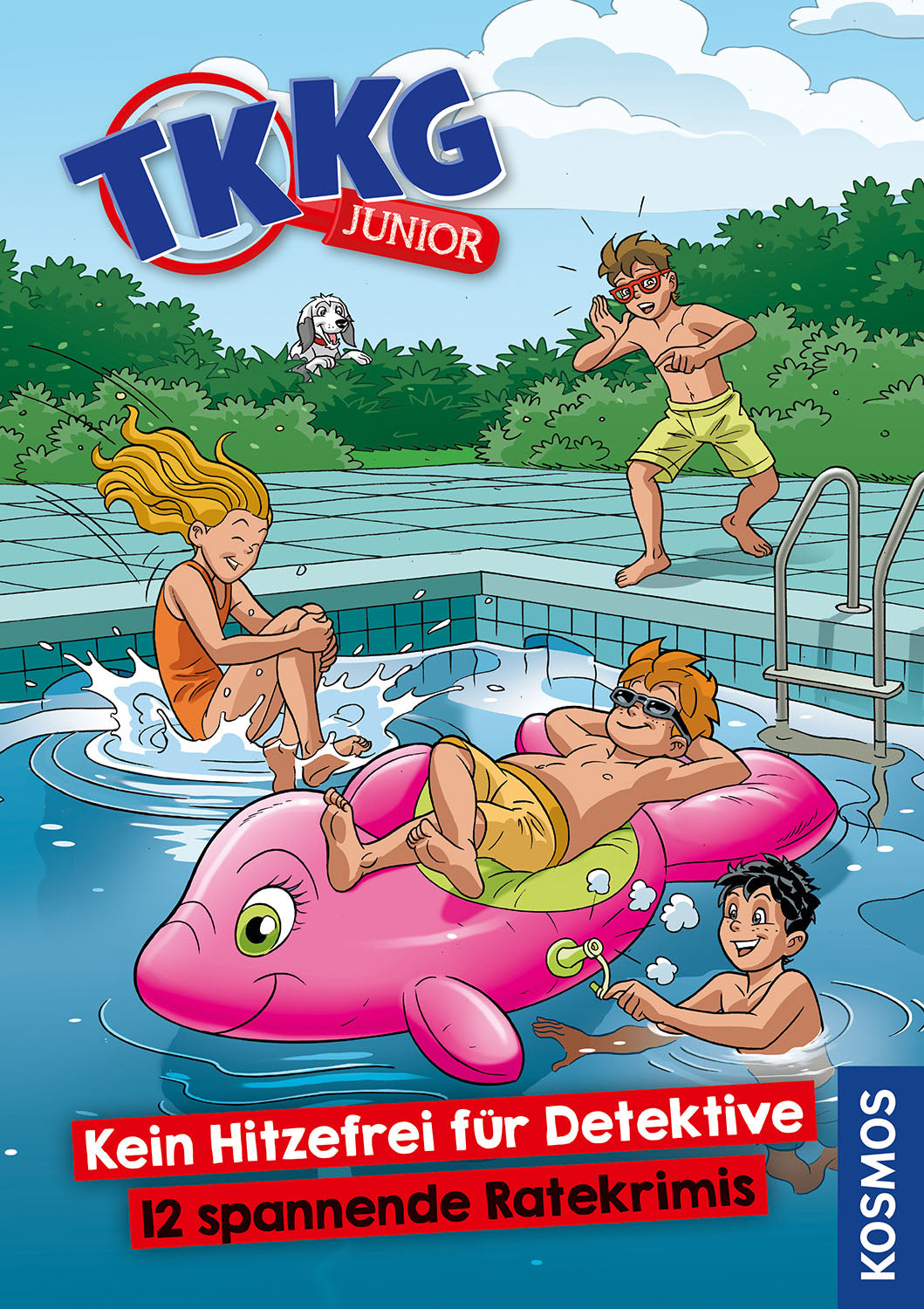 TKKG Junior, No Heat Holiday for Detectives - 12 Exciting Detective Puzzles