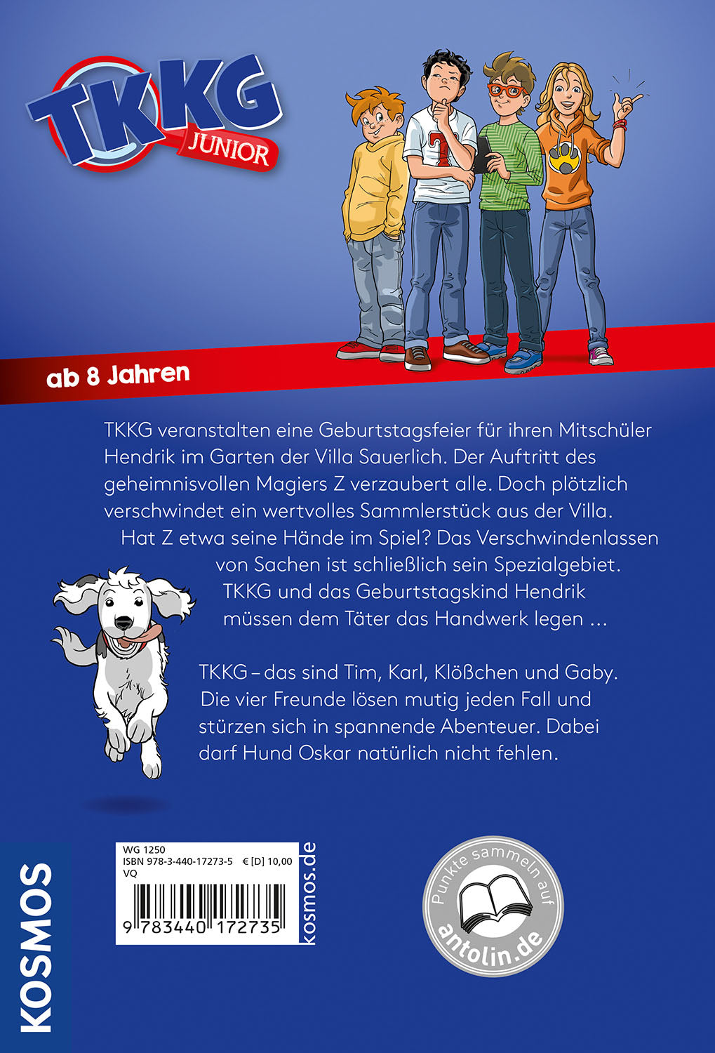 TKKG Junior, 14, Hokuspokus zum Geburtstag