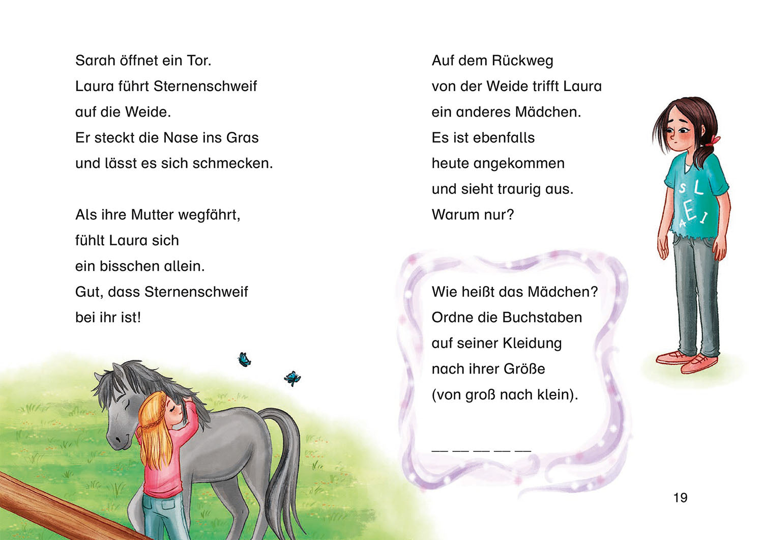Sternenschweif, Bücherhelden 1. Klasse, Ferien auf dem Reiterhof