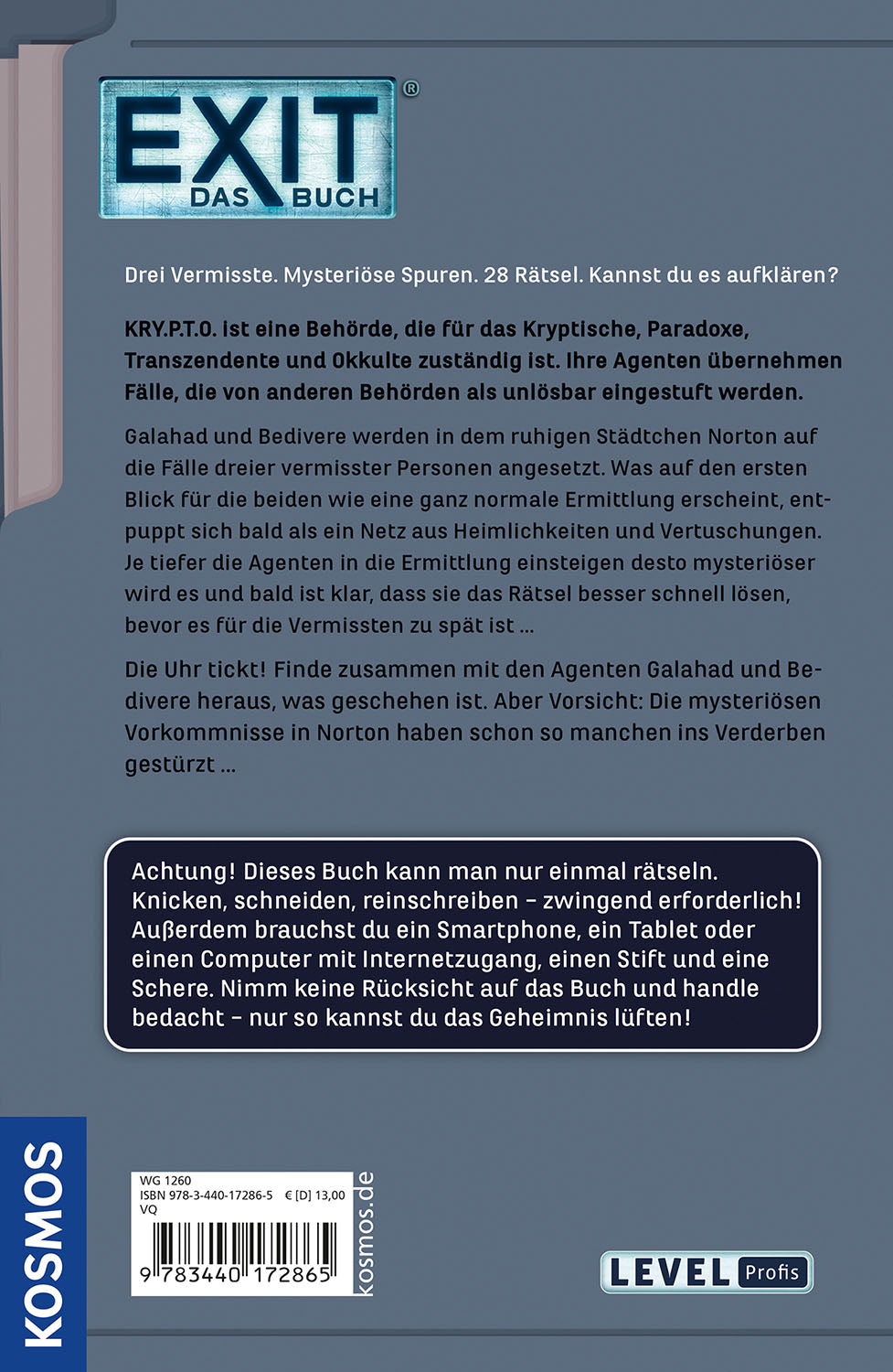 EXIT® - Das Buch: Die Krypto Akten. Codename: AL1A5