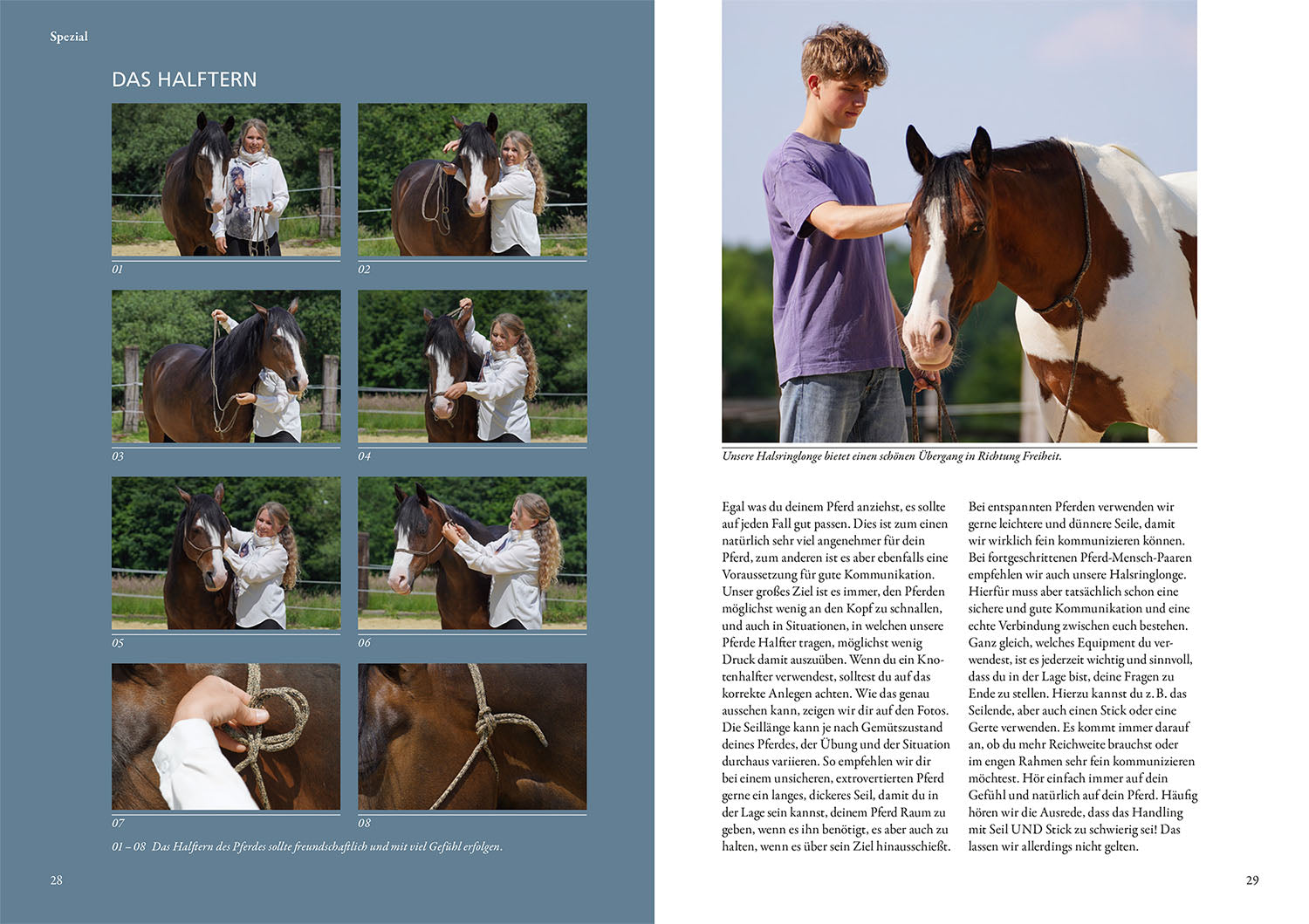 Learning Horsemanship with Jenny and Peer