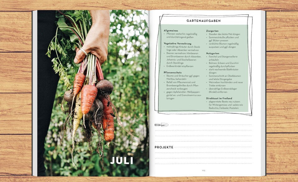 Warum ein Gartenjournal?