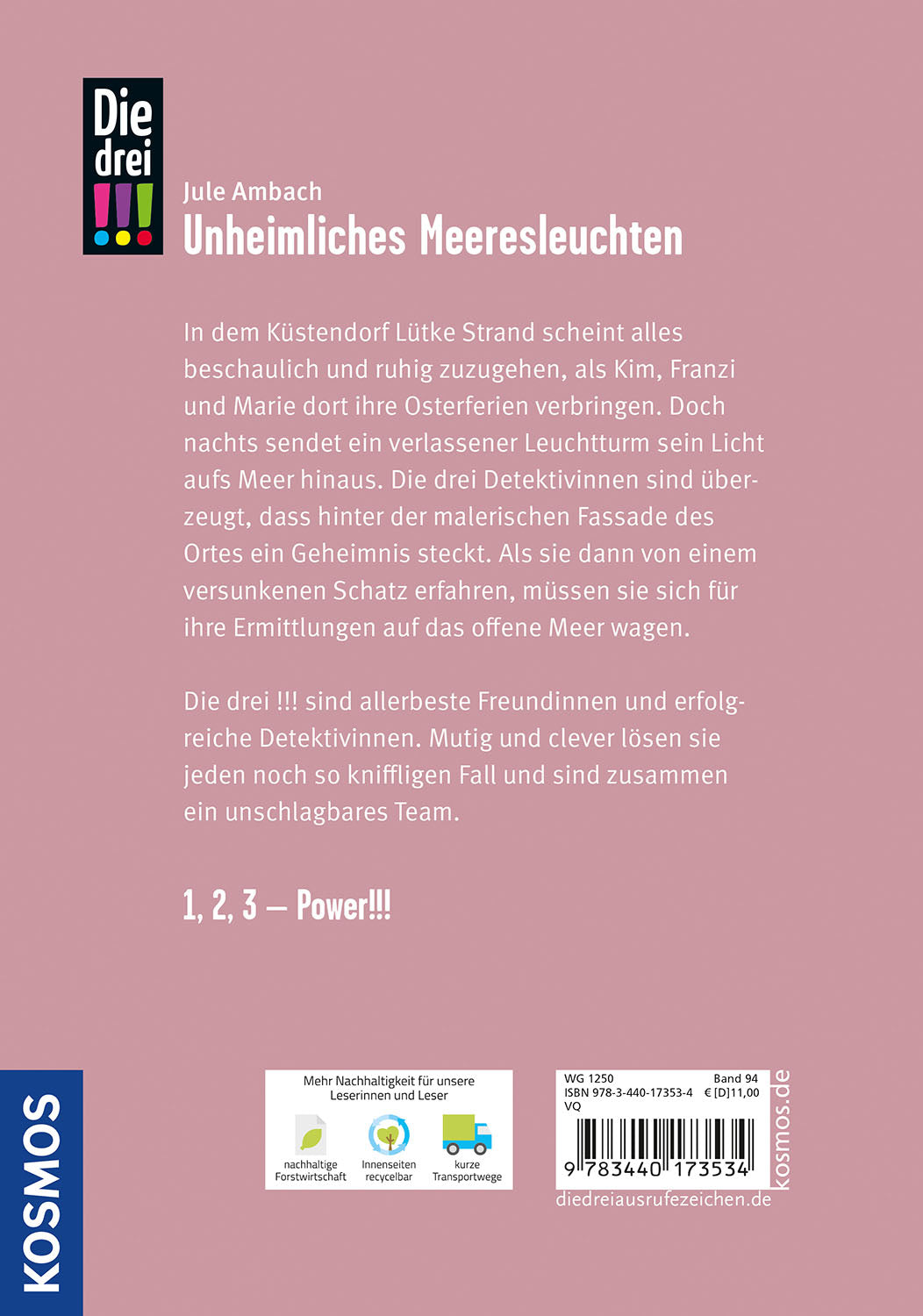 Die drei !!!, 94, Unheimliches Meeresleuchten