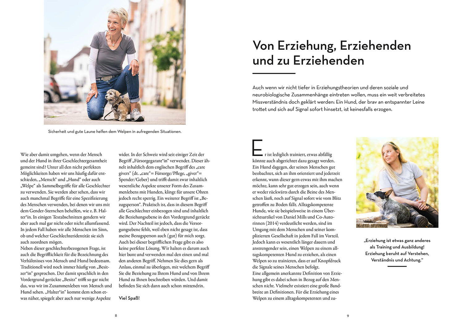 Moderne Welpenerziehung