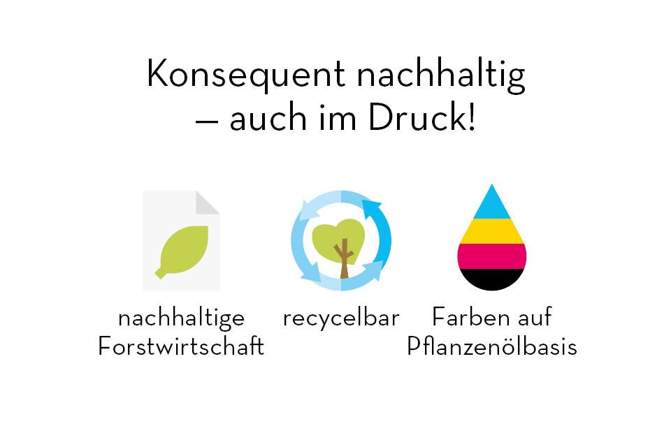 Konsequent nachhaltig – auch im Druck