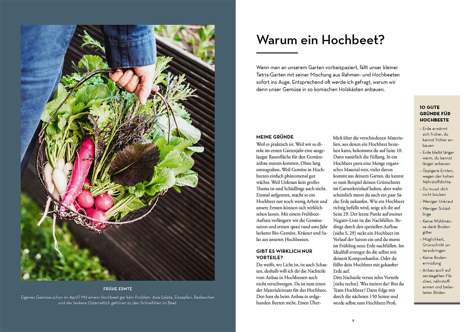 Hochbeet - Was mache ich wann?