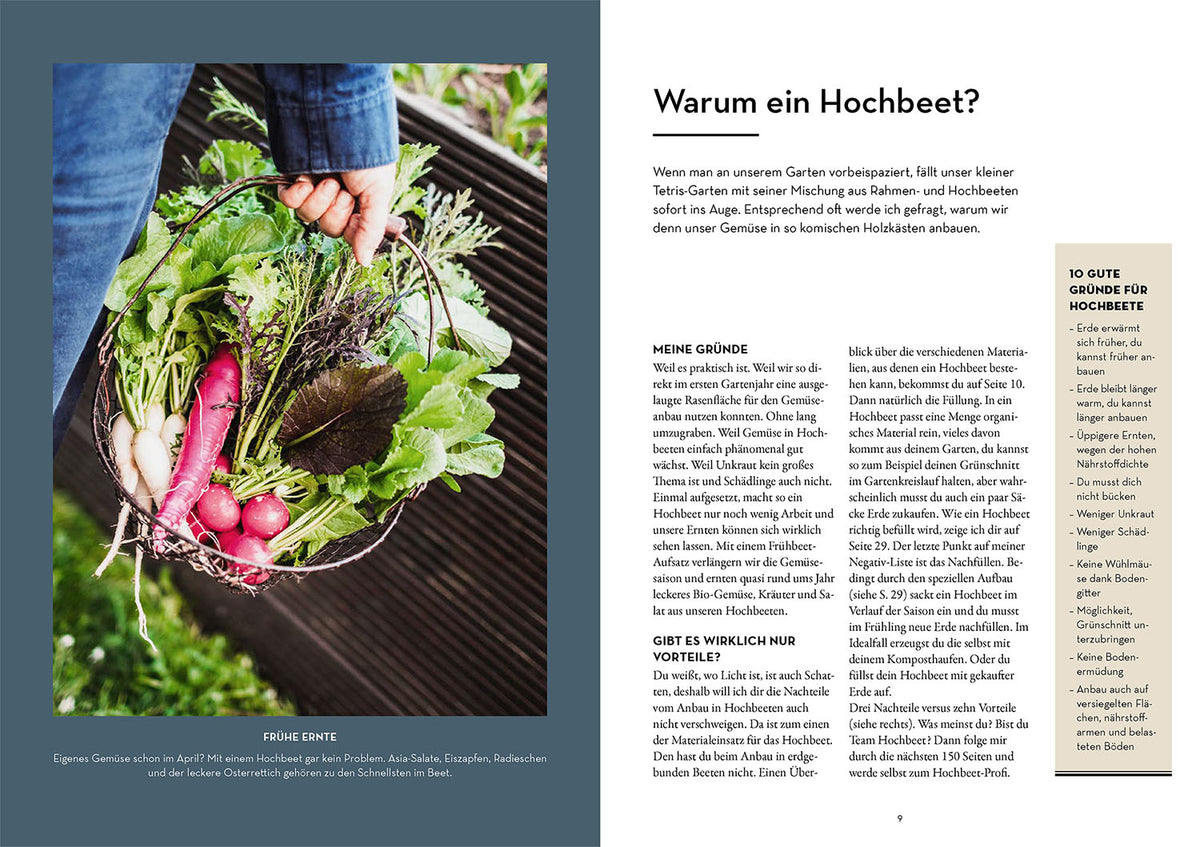 Hochbeet - Was mache ich wann?