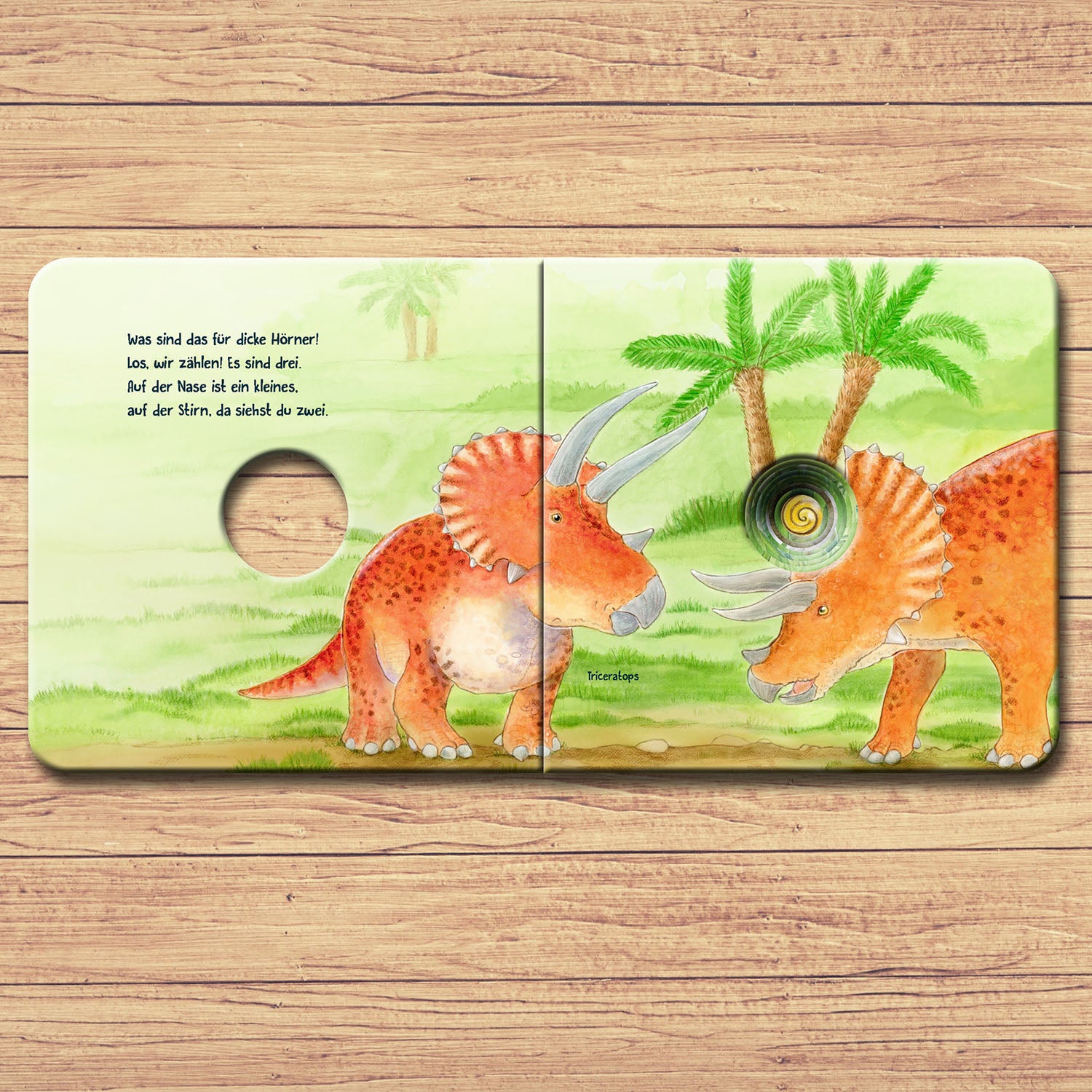 Look at the dinosaurs
