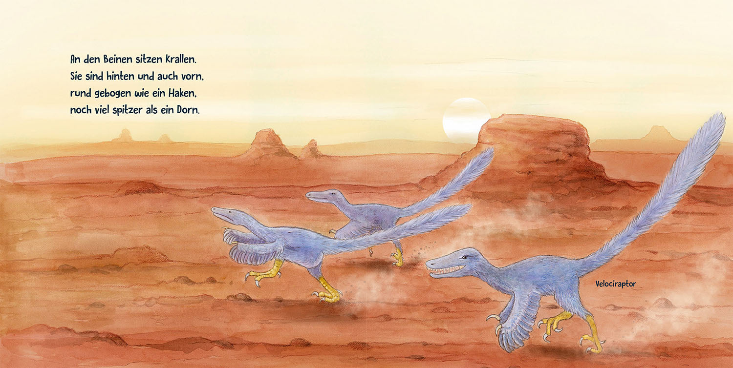 Look at the dinosaurs