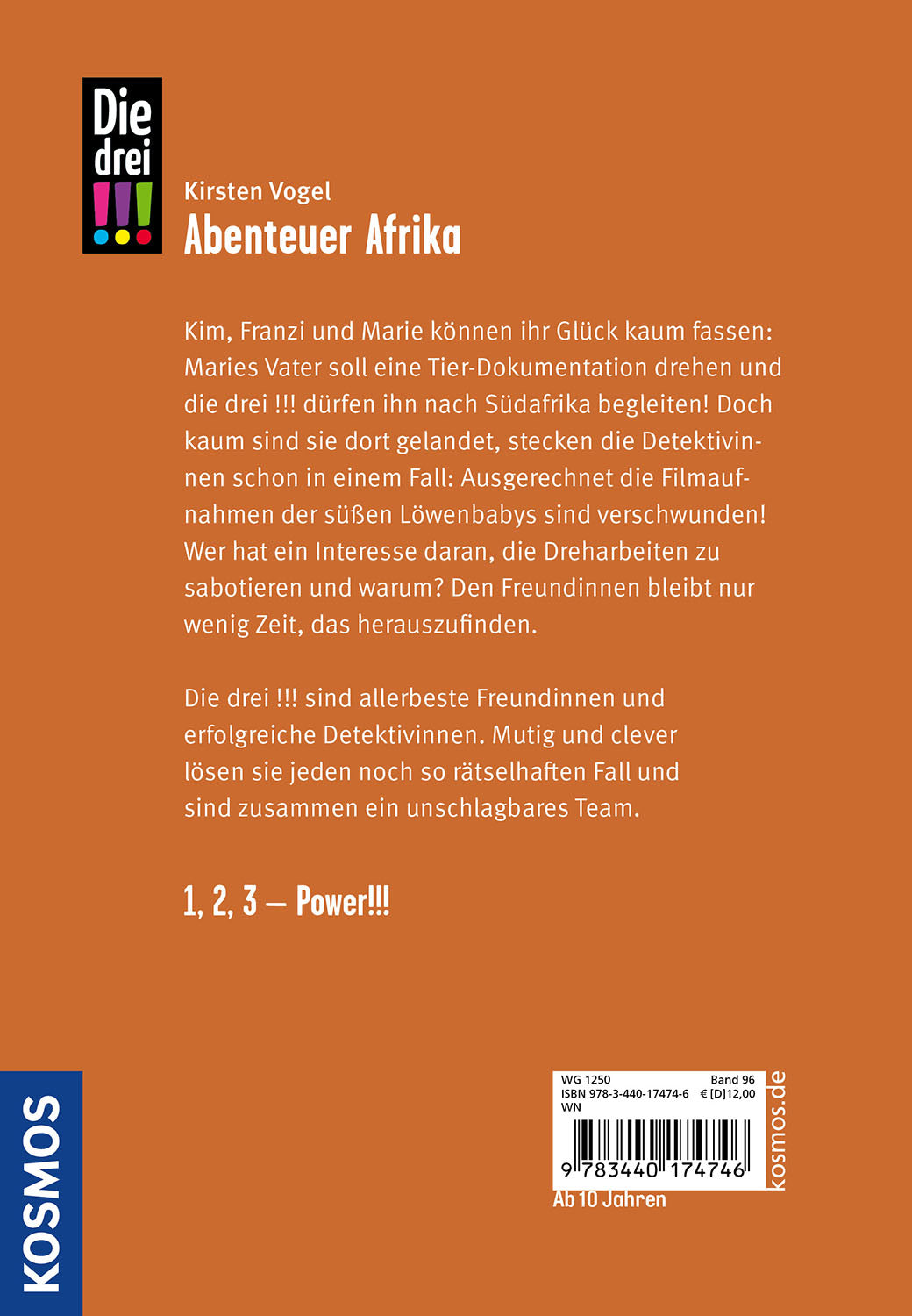 Die drei !!!, 96, Abenteuer Afrika