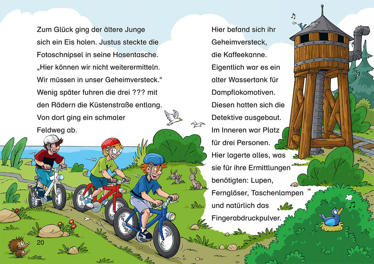 Die drei ??? Kids, Bücherhelden 2. Klasse, Rätselhafte Schatzsuche