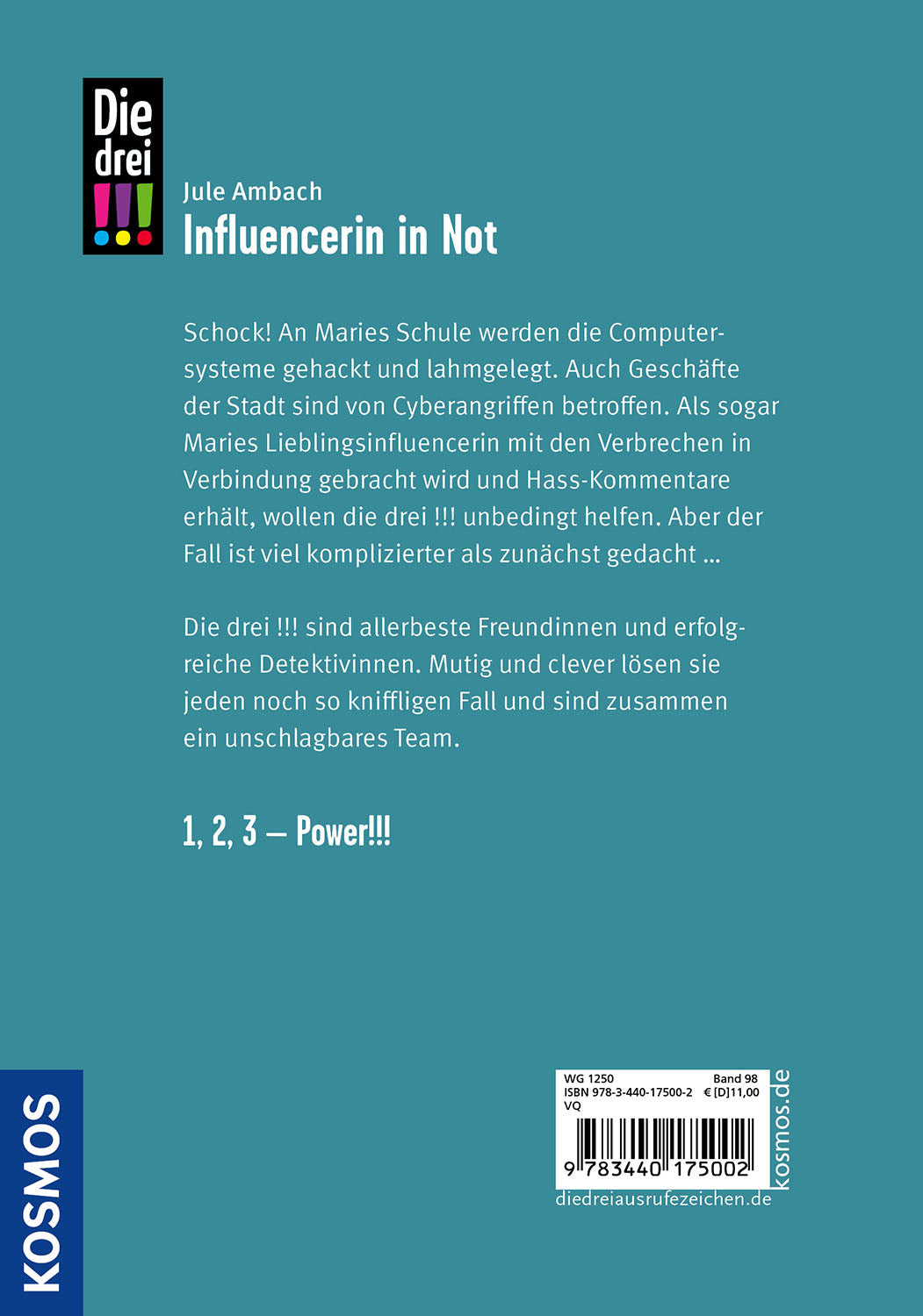 Die drei !!!, 98, Influencerin in Not