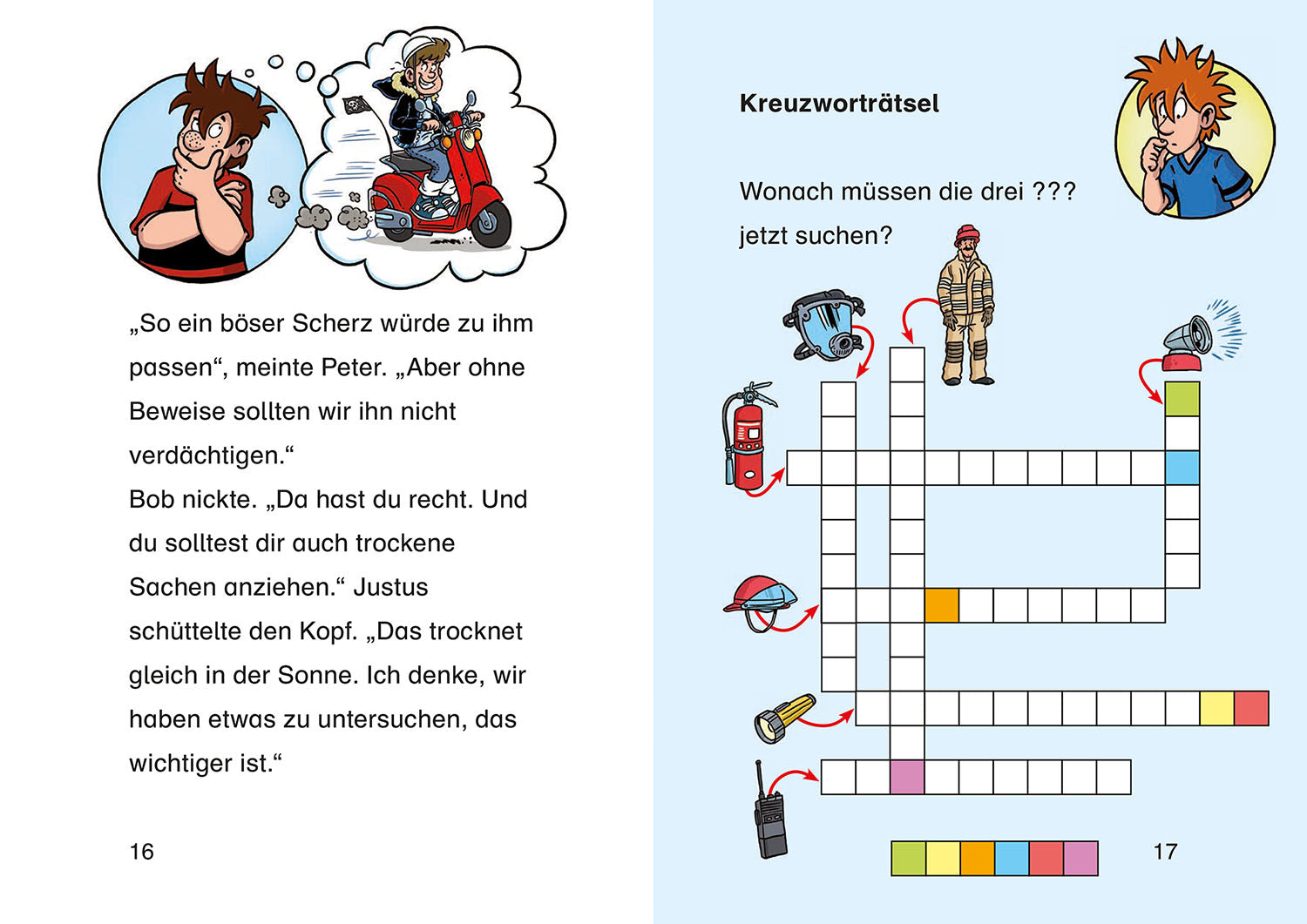 Die drei ??? Kids, Bücherhelden 2. Klasse, Feuerwehr-Alarm